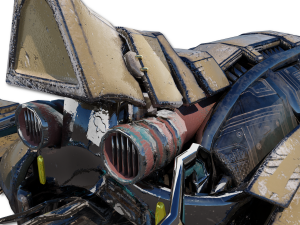heavy spy plane Modèle 3D