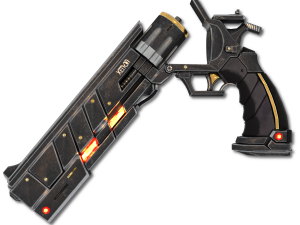 xenon hand revolver 3D Model