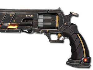xenon hand revolver 3D Model
