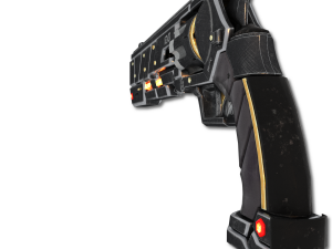 xenon hand revolver 3D Model