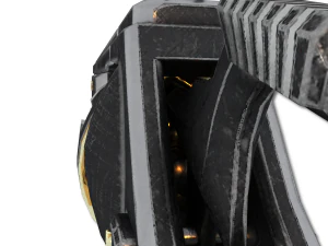 xenon hand revolver 3D Model