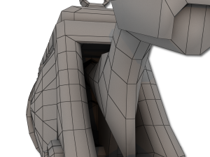 xenon hand revolver 3D Model