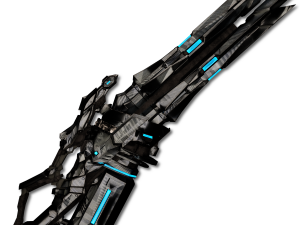 plasma laser canon 3D Modell