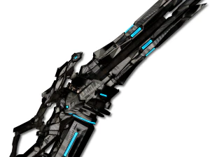 plasma laser canon 3D Model