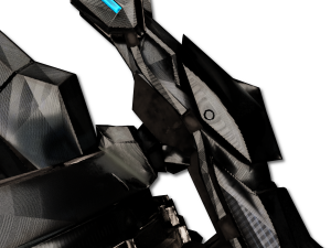 plasma laser canon 3D Modell