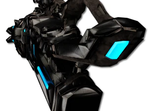 plasma laser canon 3D Model