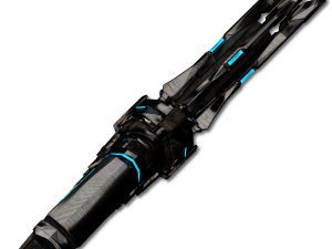 plasma laser canon 3D Modell