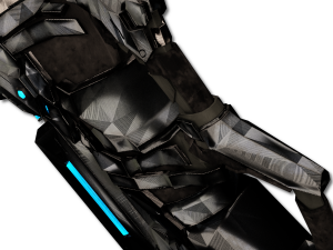 plasma laser canon 3D Modell