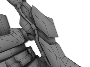 plasma laser canon 3D Modell
