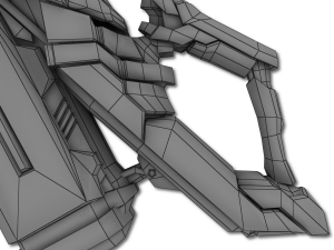 plasma laser canon 3D Modell