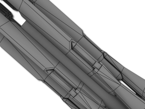 plasma laser canon 3D Modell