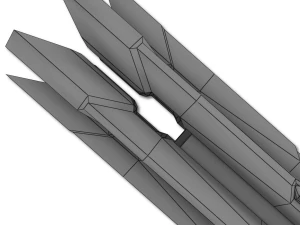 plasma laser canon 3D Model