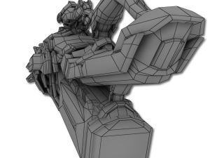 plasma laser canon 3D Modell