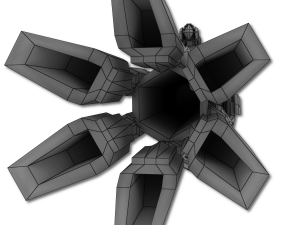 plasma laser canon 3D Modell