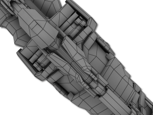 plasma laser canon 3D Modell