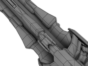 plasma laser canon 3D Model