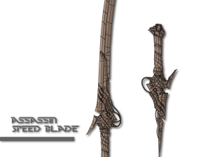 assassin speed blade 3D Model