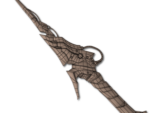 assassin speed blade 3D Model