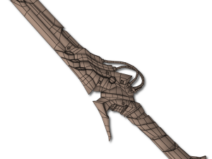 assassin speed blade 3D Model