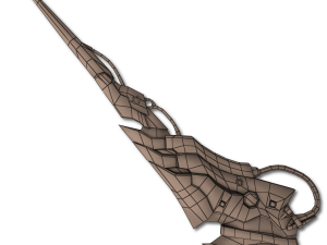 assassin speed blade 3D Model