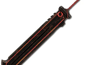 heavy full metal sword 3D Model
