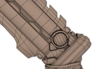 heavy full metal sword 3D Model
