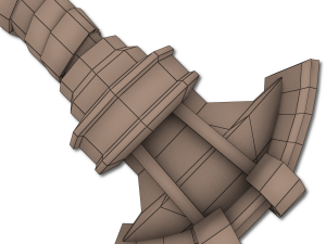heavy full metal sword 3D मॉडल