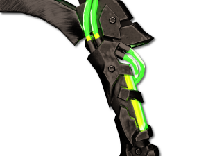 metal sickle Model 3D