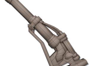 metal sickle Model 3D