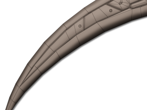 metal sickle Model 3D