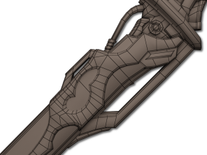 void sword Model 3D