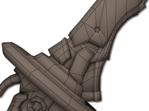 void sword Model 3D
