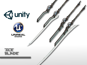 ice blade 3D मॉडल