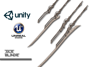 ice blade 3D Модель