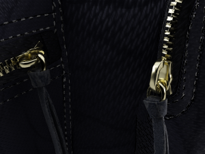 leather and nylon rucksack for women Modelo 3D