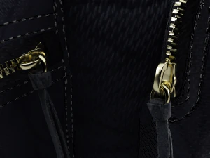 mochila de couro e nylon para mulheres Modelo 3D