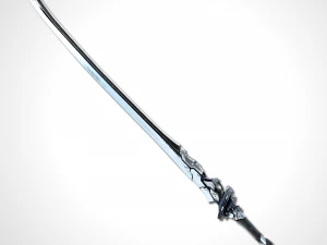 sci-fi frozen sword - remake 3D Model
