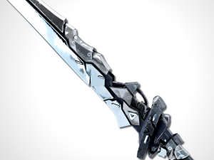 sci-fi frozen sword - remake 3D मॉडल
