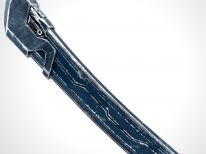 sci-fi frozen sword - remake 3D मॉडल
