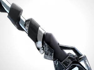 sci-fi frozen sword - remake 3D Model