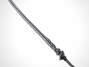 sci-fi frozen sword - remake 3D मॉडल