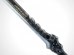 dark long blade - remake 3D Model