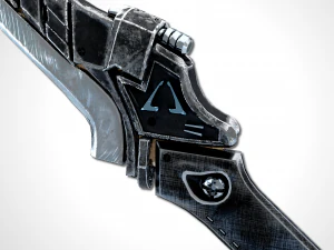 dark long blade - remake 3D Model