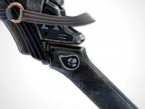 dark long blade - remake 3D Model