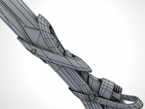 dark long blade - remake 3D मॉडल