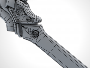 dark long blade - remake 3D मॉडल