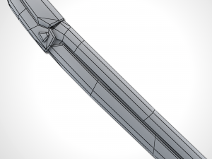 dark long blade - remake 3D मॉडल
