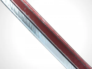 &eacute;p&eacute;e bicolore - remake Modèle 3D