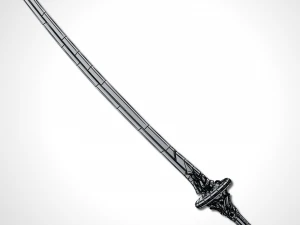 &eacute;p&eacute;e bicolore - remake Modèle 3D