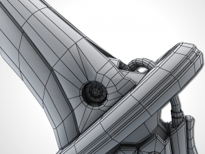 two colors epee - remake 3D 모델